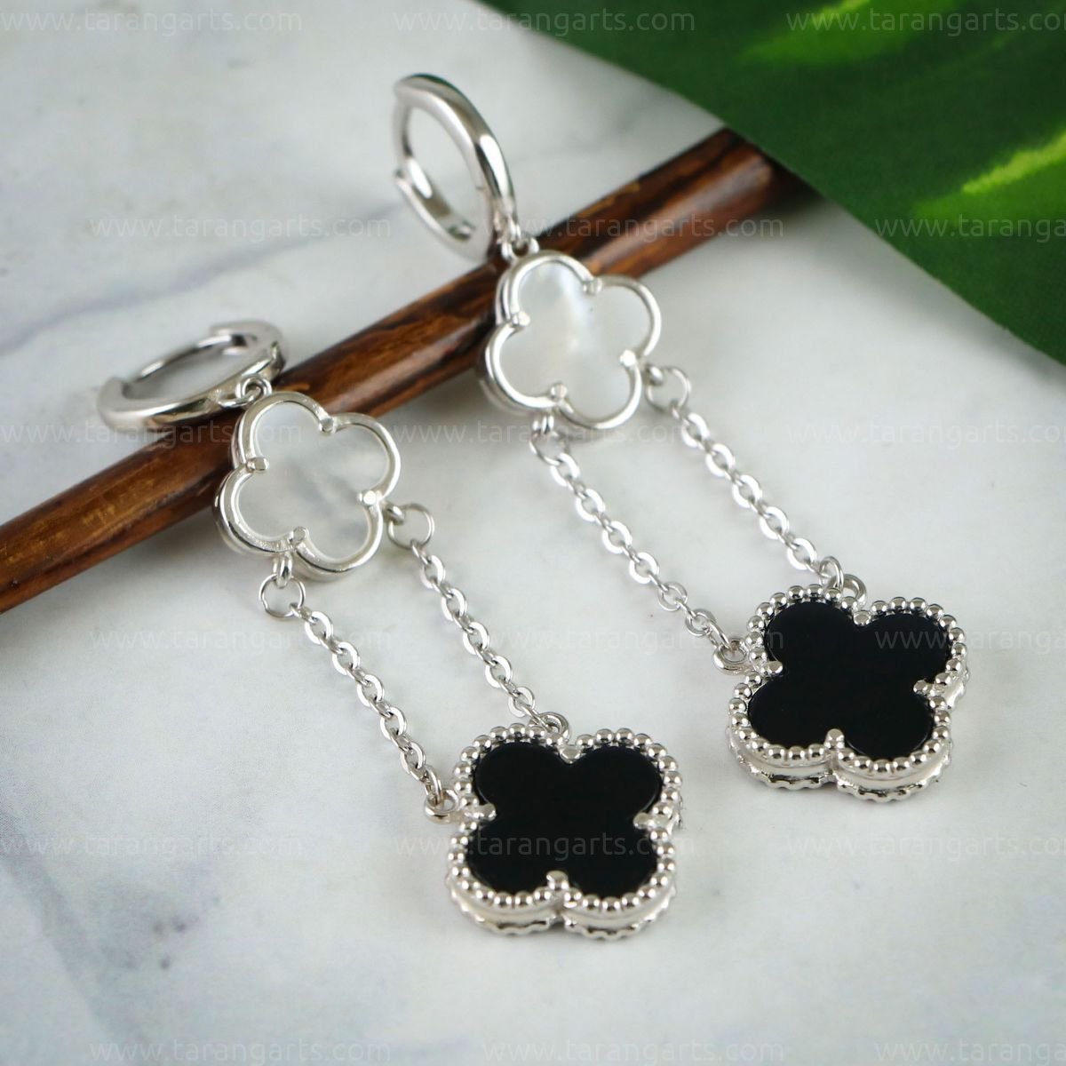 Bali Silver outlet Onyx Earrings