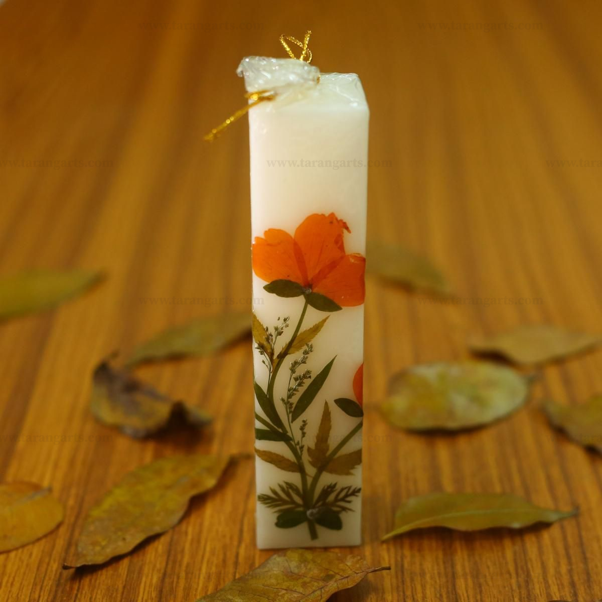 Buy Dried Flower Candles Online In India -  India